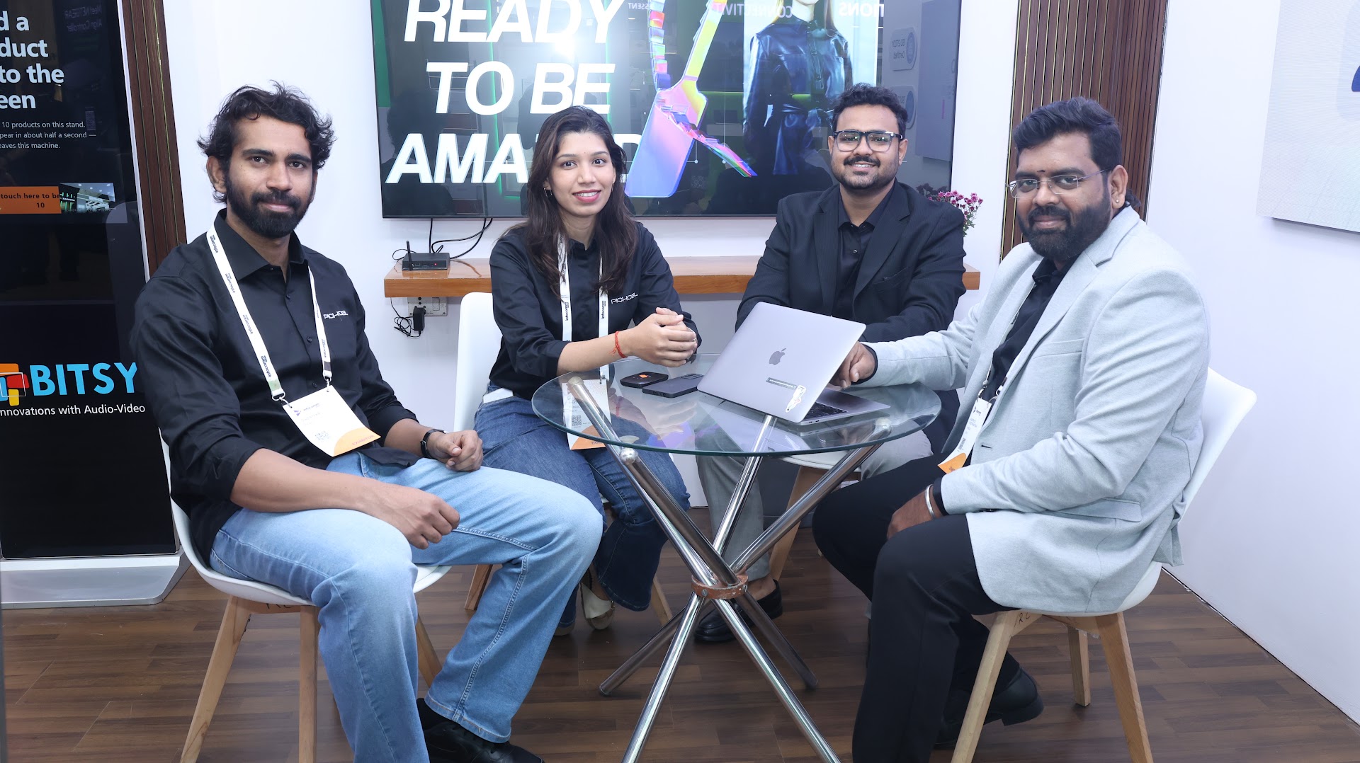 Pickcel booth at InfoComm India 2026, Jio World Convention Centre, Mumbai