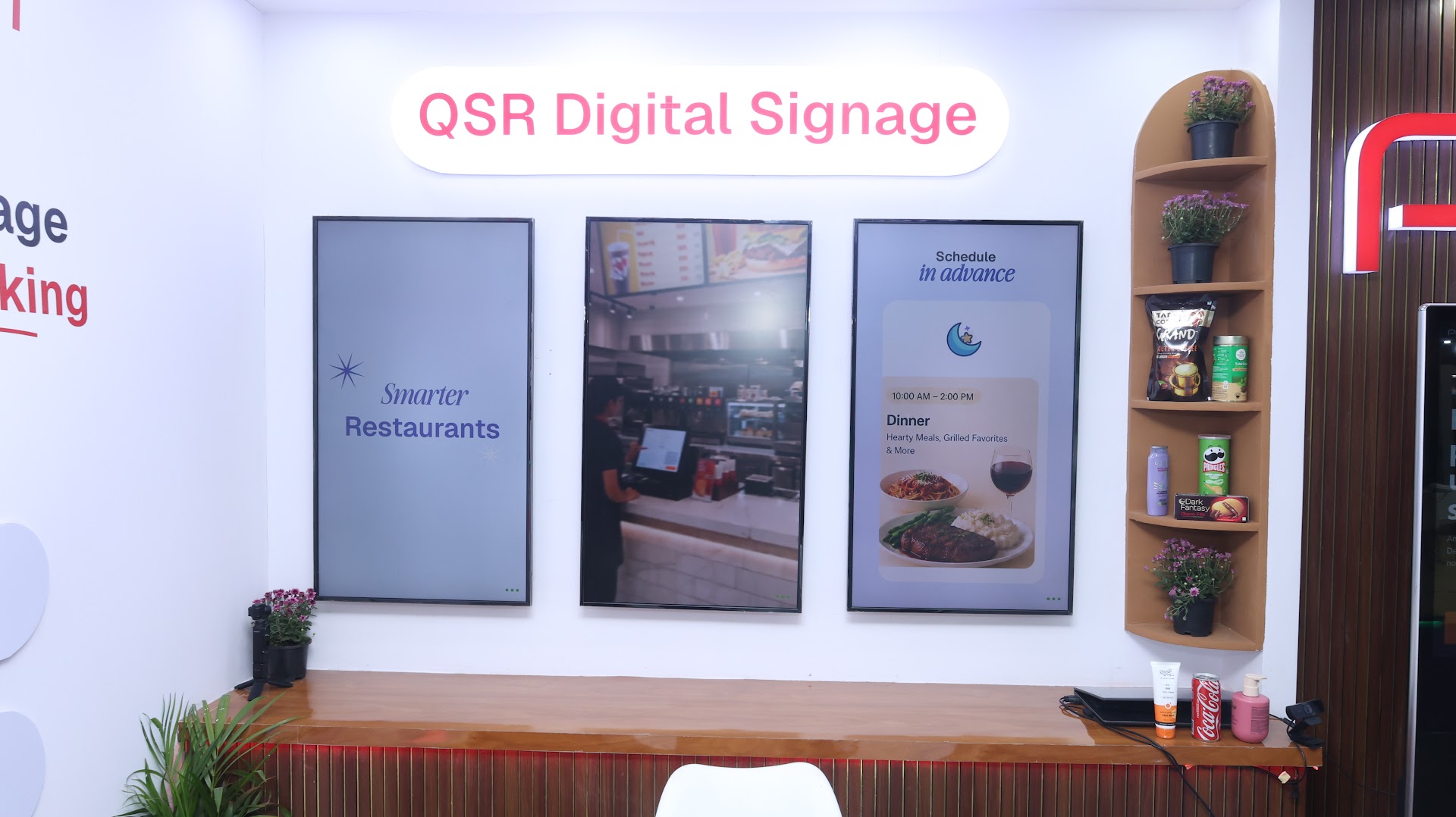 Pickcel booth at InfoComm India 2026, Jio World Convention Centre, Mumbai