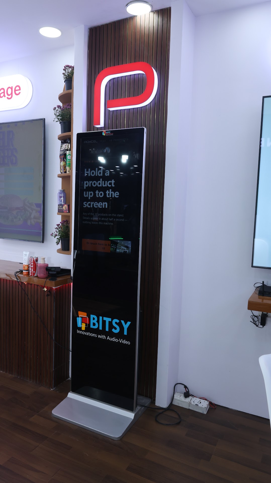 Pickcel booth at InfoComm India 2026, Jio World Convention Centre, Mumbai