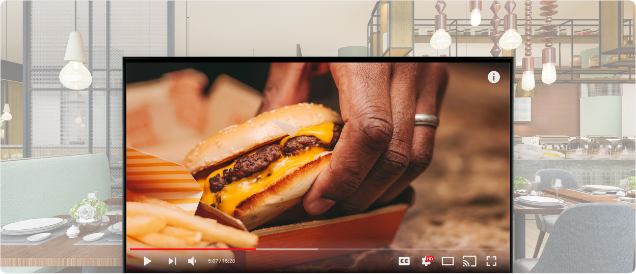 YouTube digital signage screen YouTube digital signage screen