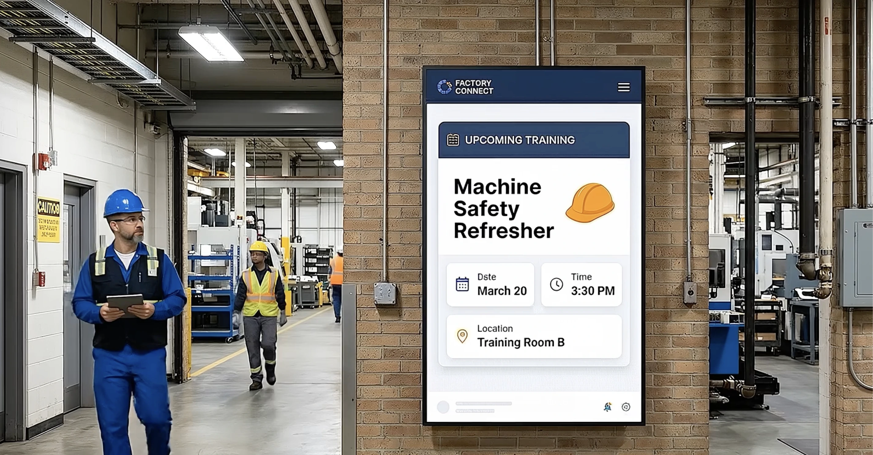 Manufacturing Digital Signage Software