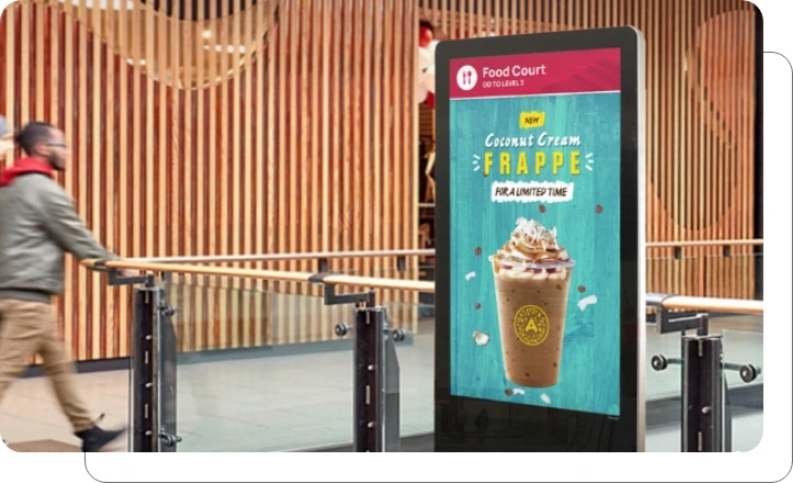 Digital menu boards enhancing food court experience in shopping malls Digital menu boards enhancing food court experience in shopping malls