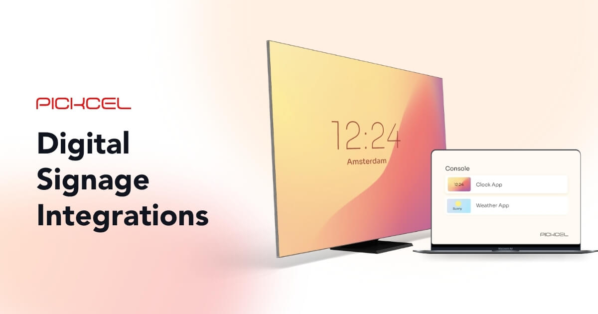 Digital Signage Integrations