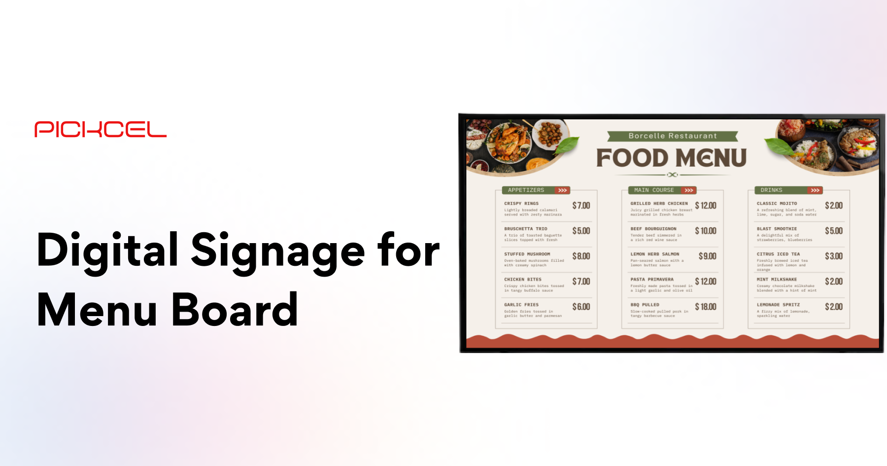 Digital Menu Board Solution