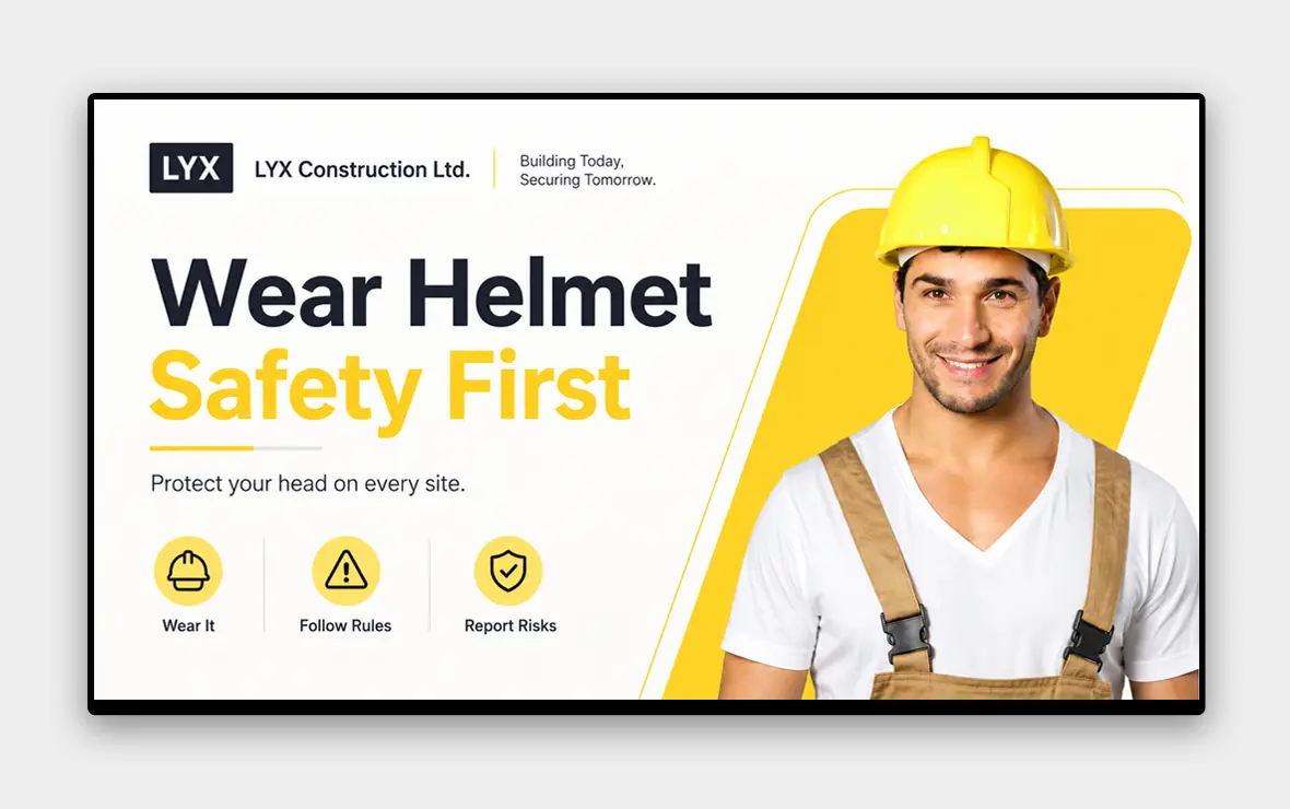 Manufacturing floor display board with live KPIs