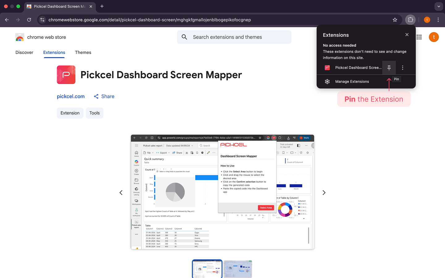 Display Mapper How to Use the Dashboard Screen Mapper Chrome Extension? - Pickcel