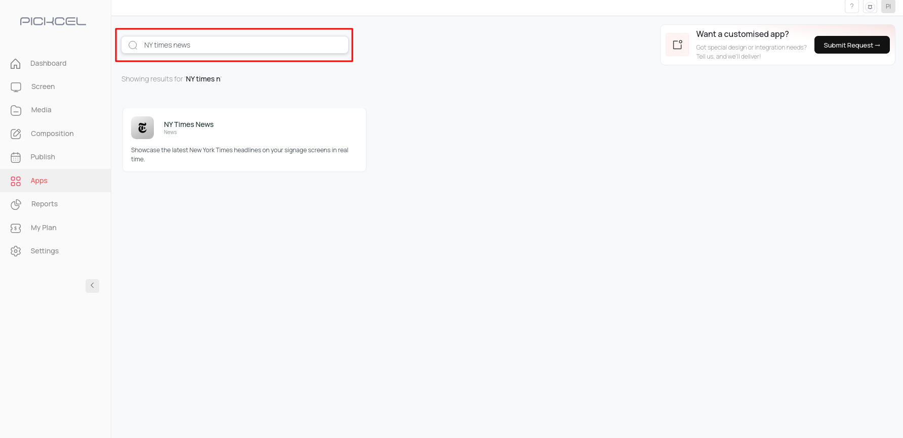Search New York Times