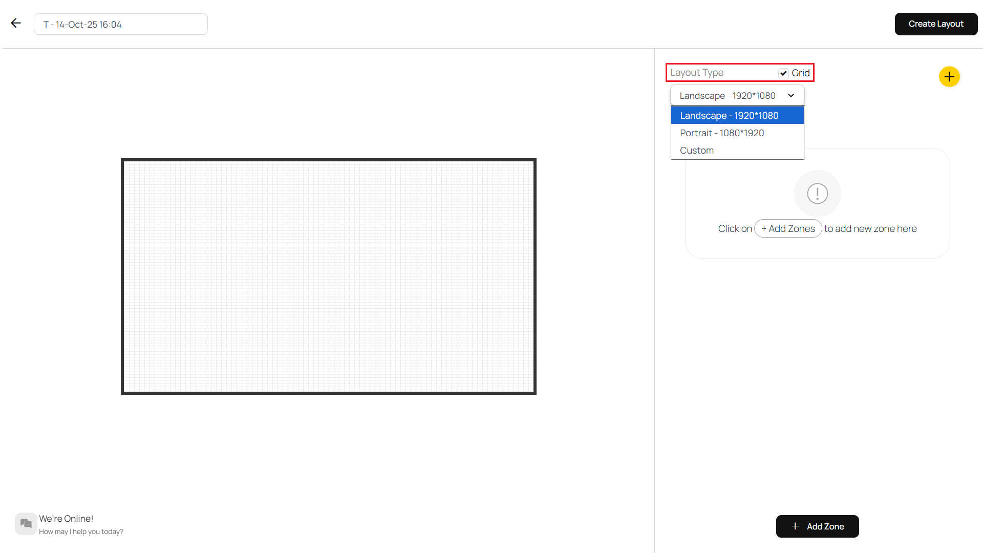 Configure Template Type