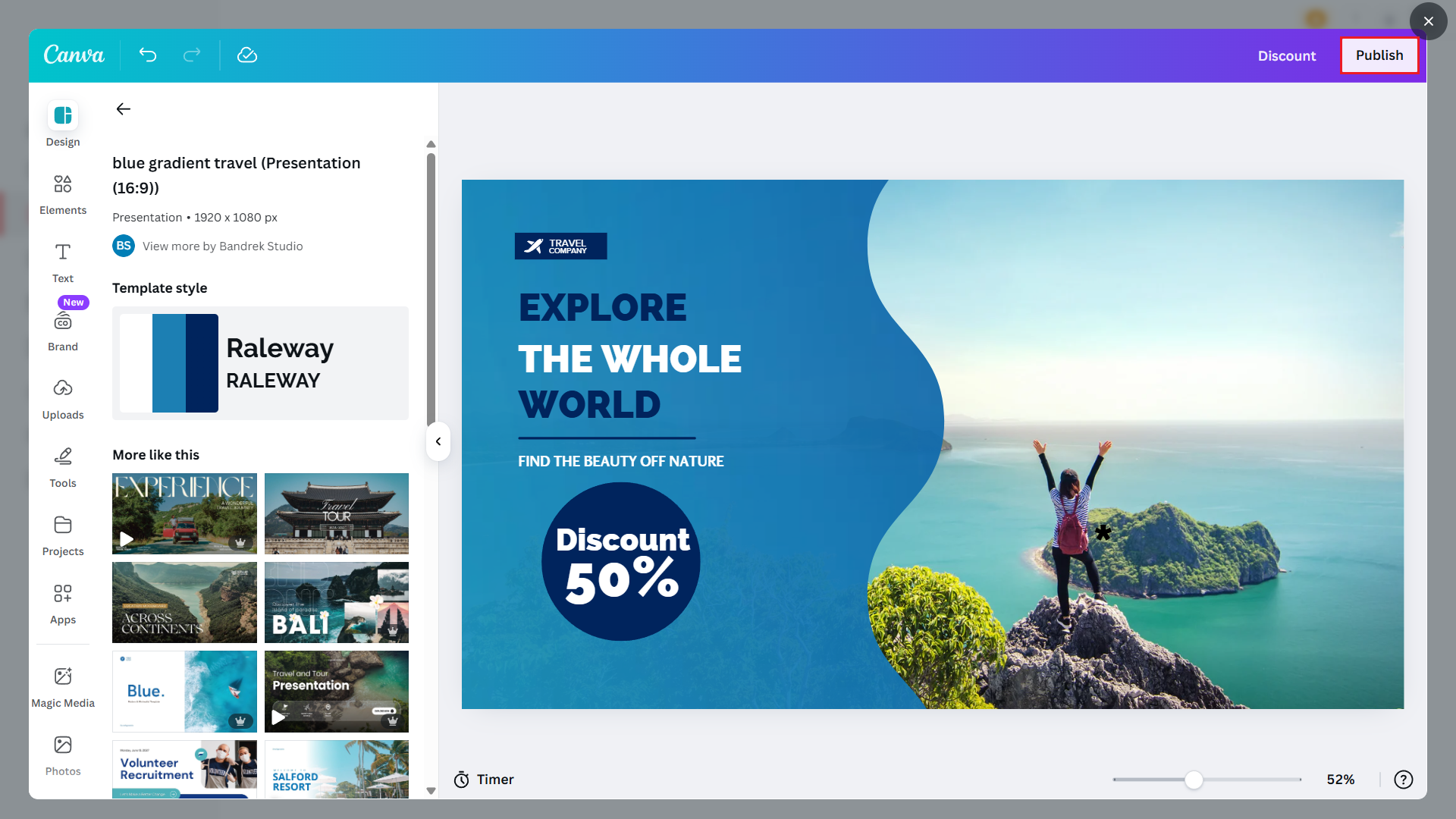 Publish Canva design to Pickcel